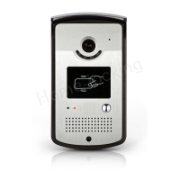 Home-Locking complete deur videofoon 4 draads met ID-kaart.DT-2200